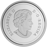 Canada 15 Dollars The Wild Rivers Exploration 2015 Matte Proof KM# 1662 ELIZABETH II D∙G∙REGINA coin obverse