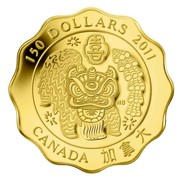 Canada 150 Dollars Blessings of Happiness 2011 Proof 150 DOLLARS 2011 CANADA coin reverse Canada 150 Dollars Blessings of Happiness 2011 Proof 150 DOLLARS 2011 CANADA coin reverse
