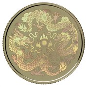 Canada 150 Dollars Year of the Dragon 2000 KM# 388 coin reverse Canada 150 Dollars Year of the Dragon 2000 KM# 388 coin reverse