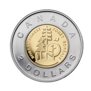 Canada 2 Dollars Boreal Forest 2011 KM# 1167 CANADA 2 DOLLARS BOREAL FOREST FORET BOREALE coin reverse Canada 2 Dollars Boreal Forest 2011 KM# 1167 CANADA 2 DOLLARS BOREAL FOREST FORET BOREALE coin reverse
