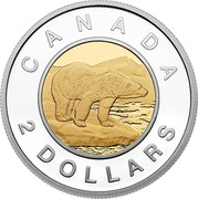 Canada 2 Dollars Polar Bear Toonie 2016 Proof set (150th Anniversary of the Transatlantic Cable) CANADA 2 DOLLARS BT coin reverse Canada 2 Dollars Polar Bear Toonie 2016 Proof set (150th Anniversary of the Transatlantic Cable) CANADA 2 DOLLARS BT coin reverse