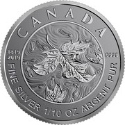 Canada 2 Dollars Queen Victoria 200th Anniversary 2019 Reverse Proof CANADA 1819 2019 9999 FINE SILVER 1/10 OZ ARGENT PUR coin reverse Canada 2 Dollars Queen Victoria 200th Anniversary 2019 Reverse Proof CANADA 1819 2019 9999 FINE SILVER 1/10 OZ ARGENT PUR coin reverse