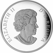 Canada 20 Dollars 150th Anniversary of The Royal Astronomical Society of Canada 2018 Proof ELIZABETH II D • G • REGINA SB coin obverse Canada 20 Dollars 150th Anniversary of The Royal Astronomical Society of Canada 2018 Proof ELIZABETH II D • G • REGINA SB coin obverse