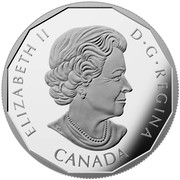 Canada 20 Dollars Batman v Superman The Trinity 2016 Proof KM# 2135 ELIZABETH II CANADA D. G. REGINA coin obverse Canada 20 Dollars Batman v Superman The Trinity 2016 Proof KM# 2135 ELIZABETH II CANADA D. G. REGINA coin obverse