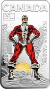 Canada 20 Dollars Captain Canuck 2018 BU CANADA 20 DOLLARS CAPTAIN CANUCK CAPTAIN CANUCK 2018 coin reverse Canada 20 Dollars Captain Canuck 2018 BU CANADA 20 DOLLARS CAPTAIN CANUCK CAPTAIN CANUCK 2018 coin reverse