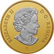 Canada 20 Dollars Iconic Canada - Inukshuk 2018 P Proof ELIZABETH II D G REGINA coin obverse Canada 20 Dollars Iconic Canada - Inukshuk 2018 P Proof ELIZABETH II D G REGINA coin obverse