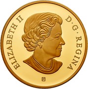 Canada 20 Dollars Modern Allegory - Borealia 2018 Proof ELIZABETH II D G REGINA P coin obverse Canada 20 Dollars Modern Allegory - Borealia 2018 Proof ELIZABETH II D G REGINA P coin obverse