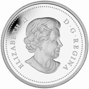 Canada 20 Dollars Royal Generations 2014 Proof KM# 1709 ELIZABETH II D ∙ G ∙ REGINA coin obverse Canada 20 Dollars Royal Generations 2014 Proof KM# 1709 ELIZABETH II D ∙ G ∙ REGINA coin obverse