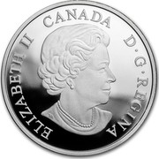 Canada 20 Dollars The Sinking of the SS Princess Sophia 2018 ELIZABETH II CANADA D G REGINA coin obverse Canada 20 Dollars The Sinking of the SS Princess Sophia 2018 ELIZABETH II CANADA D G REGINA coin obverse