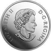 Canada 20 Dollars Toronto Maple Leafs - 100 Years of Passion 2017 Proof ELIZABETH II D G REGINA coin obverse Canada 20 Dollars Toronto Maple Leafs - 100 Years of Passion 2017 Proof ELIZABETH II D G REGINA coin obverse