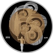 Belarus 20 Roubles Olympic Movement 2016 Proof-like KM# 581 2016 AG 925 coin reverse Belarus 20 Roubles Olympic Movement 2016 Proof-like KM# 581 2016 AG 925 coin reverse