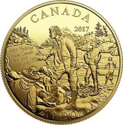 Canada 200 Dollars Alex Mackenzie 2017 Proof CANADA 2017 ALEX MACKENZIE FROM CANADA BY LAND 22D JULY 1793 200 DOLLARS JM coin reverse Canada 200 Dollars Alex Mackenzie 2017 Proof CANADA 2017 ALEX MACKENZIE FROM CANADA BY LAND 22D JULY 1793 200 DOLLARS JM coin reverse