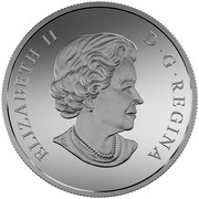Canada 200 Dollars Canada's Rugged Mountains 2015 Matte Proof KM# 2056 ELIZABETH II D∙G∙REGINA coin obverse Canada 200 Dollars Canada's Rugged Mountains 2015 Matte Proof KM# 2056 ELIZABETH II D∙G∙REGINA coin obverse