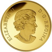 Canada 200 Dollars Great Canadian Explorers. Pierre Gaultier de La Verendrye 2016 Proof KM# 2248 ELIZABETH II D G REGINA SB coin obverse Canada 200 Dollars Great Canadian Explorers. Pierre Gaultier de La Verendrye 2016 Proof KM# 2248 ELIZABETH II D G REGINA SB coin obverse