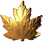 Canada 200 Dollars Nature's Purest Form 2016 Proof KM# 2250 200 DOLLARS 2016 coin reverse Canada 200 Dollars Nature's Purest Form 2016 Proof KM# 2250 200 DOLLARS 2016 coin reverse