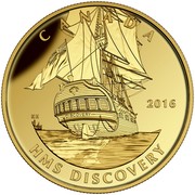 Canada 200 Dollars Tall Ships Legacy - Discovery 2016 Proof CANADA 2016 HMS DISCOVERY NH coin reverse Canada 200 Dollars Tall Ships Legacy - Discovery 2016 Proof CANADA 2016 HMS DISCOVERY NH coin reverse