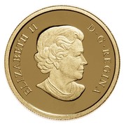 Canada 200 Dollars The Wedding Celebration - The Duke and Duchess of Cambridge 2011 Proof KM# 1143 ELIZABETH II D ∙ G ∙ REGINA coin obverse Canada 200 Dollars The Wedding Celebration - The Duke and Duchess of Cambridge 2011 Proof KM# 1143 ELIZABETH II D ∙ G ∙ REGINA coin obverse