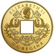 Canada 200 Dollars Tiger and Dragon Yin & Yang 2016 Proof KM# 2253 ELIZABETH II D G REGINA coin obverse Canada 200 Dollars Tiger and Dragon Yin & Yang 2016 Proof KM# 2253 ELIZABETH II D G REGINA coin obverse