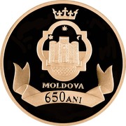 Moldova 200 Lei 650 years of Moldova 2009 Mint Set MOLDOVA 650 ANI coin reverse Moldova 200 Lei 650 years of Moldova 2009 Mint Set MOLDOVA 650 ANI coin reverse