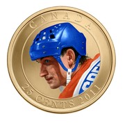Canada 25 Cents Wayne Gretzky 2011 Specimen KM# 1172 CANADA 25 CENTS 2011 coin reverse Canada 25 Cents Wayne Gretzky 2011 Specimen KM# 1172 CANADA 25 CENTS 2011 coin reverse