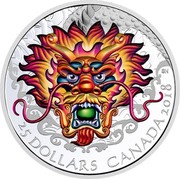 Canada 25 Dollars Dragon Boat Festival 2018 Proof CANADA 25 DOLLARS 2018 AE coin reverse Canada 25 Dollars Dragon Boat Festival 2018 Proof CANADA 25 DOLLARS 2018 AE coin reverse