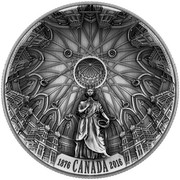 Canada 25 Dollars The Library of Parliament 2016 Proof 1876 CANADA 2016 coin reverse Canada 25 Dollars The Library of Parliament 2016 Proof 1876 CANADA 2016 coin reverse
