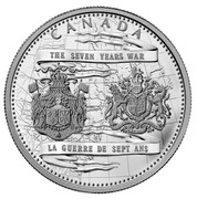 Canada 250 Dollars 250th Anniversary of the end of the Seven Years War 2013 Proof KM# 1369 CANADA THE SEVEN YEARS WAR LA GUERRE DE SEPT ANS coin reverse Canada 250 Dollars 250th Anniversary of the end of the Seven Years War 2013 Proof KM# 1369 CANADA THE SEVEN YEARS WAR LA GUERRE DE SEPT ANS coin reverse