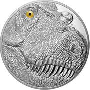 Canada 250 Dollars A Fierce Gaze - Tyrannosaurus Rex 2018 Proof  coin reverse Canada 250 Dollars A Fierce Gaze - Tyrannosaurus Rex 2018 Proof  coin reverse
