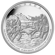 Canada 250 Dollars Battle of Niagara Falls 2014 Proof CANADA THE BATTLE OF LUNDY'S LANE 1814 - 2014 LA BATAILLE DE LUNDY'S LANE coin reverse Canada 250 Dollars Battle of Niagara Falls 2014 Proof CANADA THE BATTLE OF LUNDY'S LANE 1814 - 2014 LA BATAILLE DE LUNDY'S LANE coin reverse