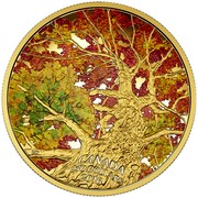 Canada 250 Dollars Maple Canopy - Kaleidoscope of Color 2016 Proof KM# 2259 CANADA 250 DOLLARS 2016 coin reverse Canada 250 Dollars Maple Canopy - Kaleidoscope of Color 2016 Proof KM# 2259 CANADA 250 DOLLARS 2016 coin reverse