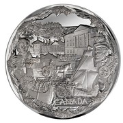 Canada 250 Dollars Towards Confederation 2008 Proof KM# 833 CANADA coin reverse Canada 250 Dollars Towards Confederation 2008 Proof KM# 833 CANADA coin reverse