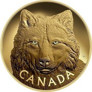 Canada 2500 Dollars In the Eyes of the Timber Wolf 2017 Proof CANADA PL coin reverse Canada 2500 Dollars In the Eyes of the Timber Wolf 2017 Proof CANADA PL coin reverse