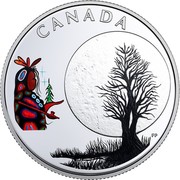 Canada 3 Dollars Freezing Moon 2018 Proof CANADA FP coin reverse Canada 3 Dollars Freezing Moon 2018 Proof CANADA FP coin reverse