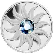 Canada 3 Dollars March Birthstone 2011 KM# 1119 - coin reverse Canada 3 Dollars March Birthstone 2011 KM# 1119 - coin reverse