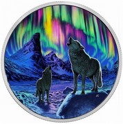 Canada 30 Dollars Northern Lights in the Moonlight 2016 Proof KM# 2223 JC coin reverse Canada 30 Dollars Northern Lights in the Moonlight 2016 Proof KM# 2223 JC coin reverse