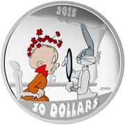 Canada 30 Dollars The Rabbit of Seville 2015 Proof KM# 1982 2015 WB 30 DOLLARS coin reverse Canada 30 Dollars The Rabbit of Seville 2015 Proof KM# 1982 2015 WB 30 DOLLARS coin reverse