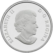 Canada 300 Dollars Grizzly Bear 2015 ELIZABETH II D ∙ G ∙ REGINA coin obverse Canada 300 Dollars Grizzly Bear 2015 ELIZABETH II D ∙ G ∙ REGINA coin obverse