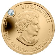 Canada 300 Dollars Queen's Diamond Jubilee 1952-2012 Proof KM# 1195 ELIZABETH II DEI GRATIA REGINA coin obverse Canada 300 Dollars Queen's Diamond Jubilee 1952-2012 Proof KM# 1195 ELIZABETH II DEI GRATIA REGINA coin obverse