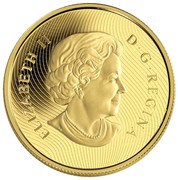 Canada 300 Dollars Shinplaster Vignette 2007 Proof KM# 692 ELIZABETH II D ∙ G ∙ REGINA coin obverse Canada 300 Dollars Shinplaster Vignette 2007 Proof KM# 692 ELIZABETH II D ∙ G ∙ REGINA coin obverse