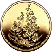 Canada 350 Dollars Yukon Fireweed 2004 Proof CAD coin reverse Canada 350 Dollars Yukon Fireweed 2004 Proof CAD coin reverse