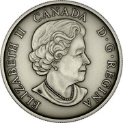 Canada 5 Cents Colonial Currency of the Atlantic Provinces - Newfoundland 2018 Antique ELIZABETH II CANADA D∙G∙REGINA SB coin obverse Canada 5 Cents Colonial Currency of the Atlantic Provinces - Newfoundland 2018 Antique ELIZABETH II CANADA D∙G∙REGINA SB coin obverse