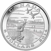 Canada 5 Dollars Canada Goose - Tradition of Hunting 2014 Proof KM# 1798 CANADA 5 DOLLARS 2014 TW coin reverse Canada 5 Dollars Canada Goose - Tradition of Hunting 2014 Proof KM# 1798 CANADA 5 DOLLARS 2014 TW coin reverse