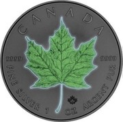 Canada 5 Dollars Maple Leaf Four Seasons - Summer 2017 BU CANADA 9999 9999 FINE SILVER 1 OZ ARGENT PUR coin reverse Canada 5 Dollars Maple Leaf Four Seasons - Summer 2017 BU CANADA 9999 9999 FINE SILVER 1 OZ ARGENT PUR coin reverse