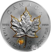 Canada 5 Dollars Maple Leaf Nugget Edition 2015 BU CANADA 9999 9999 FINE SILVER 1 OZ ARGENT PUR NUGGET EDITION coin reverse Canada 5 Dollars Maple Leaf Nugget Edition 2015 BU CANADA 9999 9999 FINE SILVER 1 OZ ARGENT PUR NUGGET EDITION coin reverse
