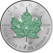 Canada 5 Dollars Maple Leaf - Spring 2015 BU CANADA 9999 9999 FINE SILVER 1 OZ ARGENT PUR coin reverse Canada 5 Dollars Maple Leaf - Spring 2015 BU CANADA 9999 9999 FINE SILVER 1 OZ ARGENT PUR coin reverse