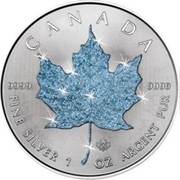 Canada 5 Dollars Maple Leaf - Winter 2015 BU CANADA 9999 9999 FINE SILVER 1 OZ ARGENT PUR coin reverse Canada 5 Dollars Maple Leaf - Winter 2015 BU CANADA 9999 9999 FINE SILVER 1 OZ ARGENT PUR coin reverse