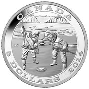 Canada 5 Dollars The Seal - Tradition of Hunting 2014 Proof KM# 1615 CANADA DG 5 DOLLARS 2014 coin reverse Canada 5 Dollars The Seal - Tradition of Hunting 2014 Proof KM# 1615 CANADA DG 5 DOLLARS 2014 coin reverse
