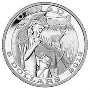 Canada 5 Dollars Tradition of Hunting - Deer 2013 Proof KM# 1426 CANADA DG 5 DOLLARS 2013 coin reverse Canada 5 Dollars Tradition of Hunting - Deer 2013 Proof KM# 1426 CANADA DG 5 DOLLARS 2013 coin reverse