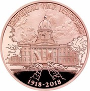 UK 5 Pounds Imperial War Museums 2018 Proof IMPERIAL WAR MUSEUMS 1918-2018 coin reverse UK 5 Pounds Imperial War Museums 2018 Proof IMPERIAL WAR MUSEUMS 1918-2018 coin reverse