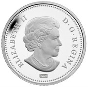 Canada 50 Cents 100th Anniversary of Titanic 2012 Proof KM# 1234 ELIZABETH II D.G.REGINA coin obverse Canada 50 Cents 100th Anniversary of Titanic 2012 Proof KM# 1234 ELIZABETH II D.G.REGINA coin obverse